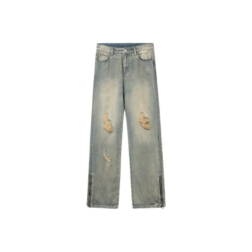 EVER LAB Jeans Unisex Washed Blue