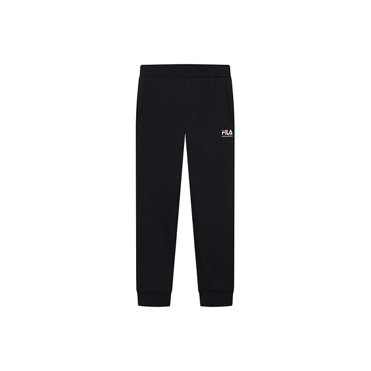 FILA Knitted Sports Pants Men's Marine Blue-0