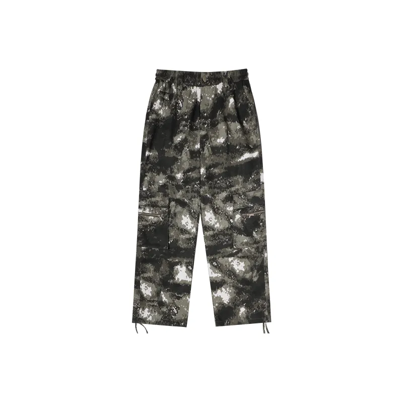 Atry Cargo Pants Unisex Camouflage Gray-0