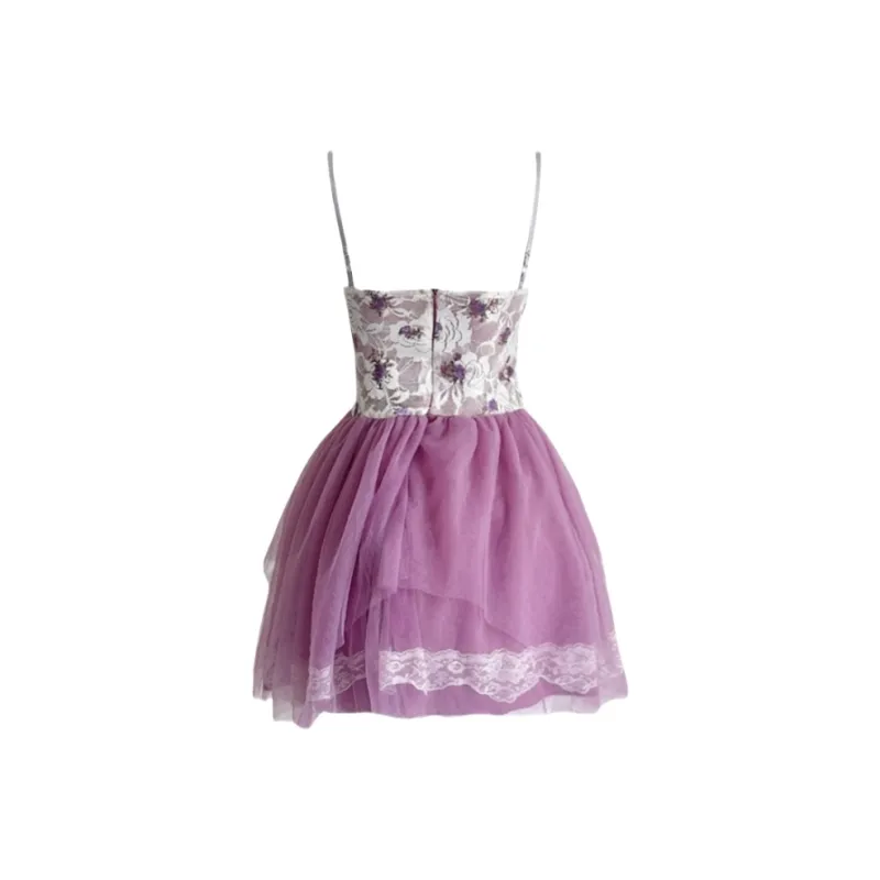 YGPRW Slip Dress Women's Purple-2