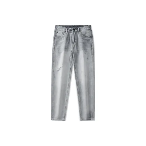 FAIRWHALE Jeans Men's Gray White