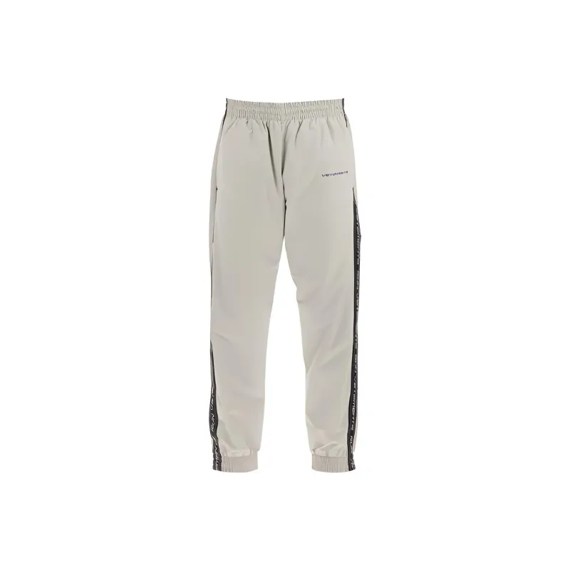 Vetements Knitted Sweatpants Men Gray-0