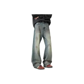 ACHS AWAKE Jeans Unisex Vintage Blue