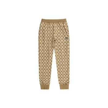 MLB Knitted Sports Pants Unisex Brown