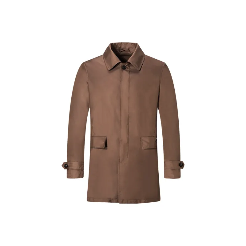 SEPTWOLVES Trench Coats Men-3
