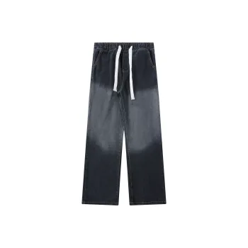 MISTEEZ Jeans Unisex Black Gray Color