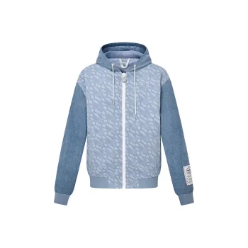 RARE Casual Coat Jacket Men's Denim Blue
