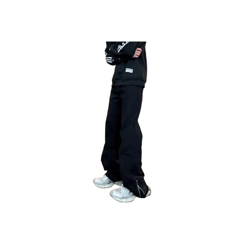 Mulinsen Jeans Unisex Black-0