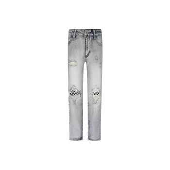 COOLALPACA Jeans Unisex Denim Blue