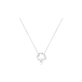 FORCHI Sterling Silver Necklaces Women's Date Students Love Confession