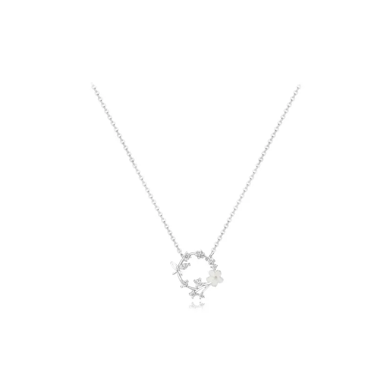 FORCHI Sterling Silver Necklaces Women's Date Students Love Confession-0