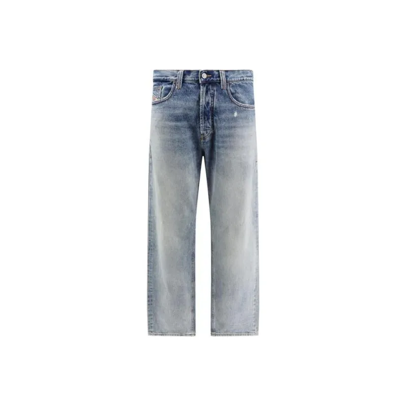 DIESEL 2010 D-Macs Logo Patch Mid-Rise Jeans-0
