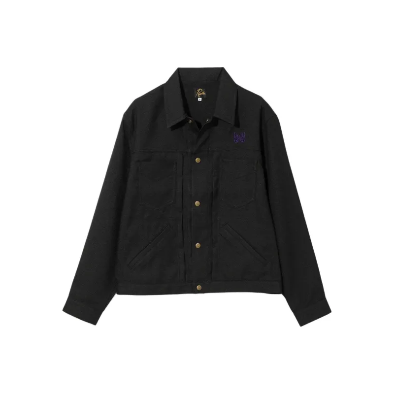 Needles SS25 Jacket Unisex Black-0
