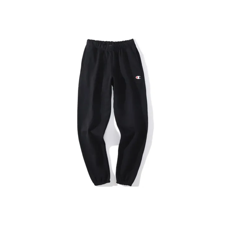 Champion Sports Pants US Version Unisex Black-0
