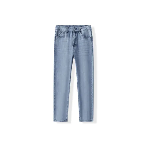 WILD LEADER SS24 Jeans Unisex Light Blue