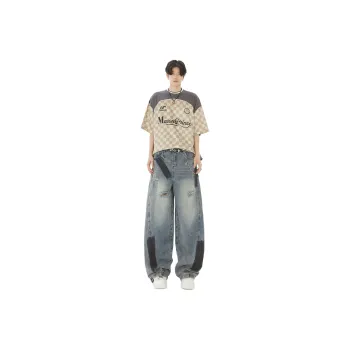 CREAZIONI LA FANTASIA E MOBILE Jeans Unisex Vintage Blue