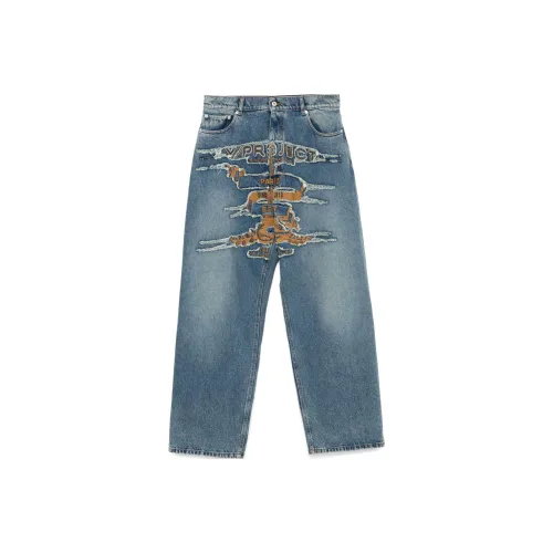Y/Project Paris' Best Patch Distressed Jeans