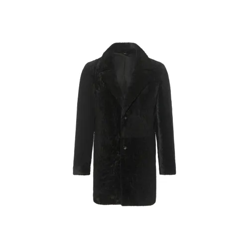 ANDREW MACKENZIE FW23 Fur Men's Black