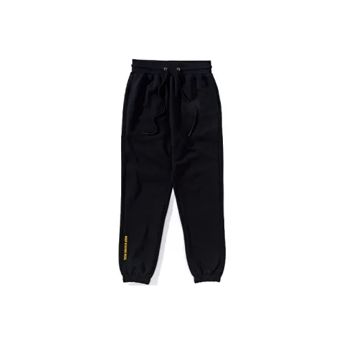 STAYREAL LEYITONG Straight Casual Pants Unisex Black