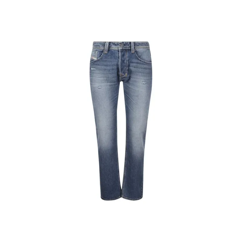 DIESEL 1985 Larkee Straight-Leg Distressed Jeans-0