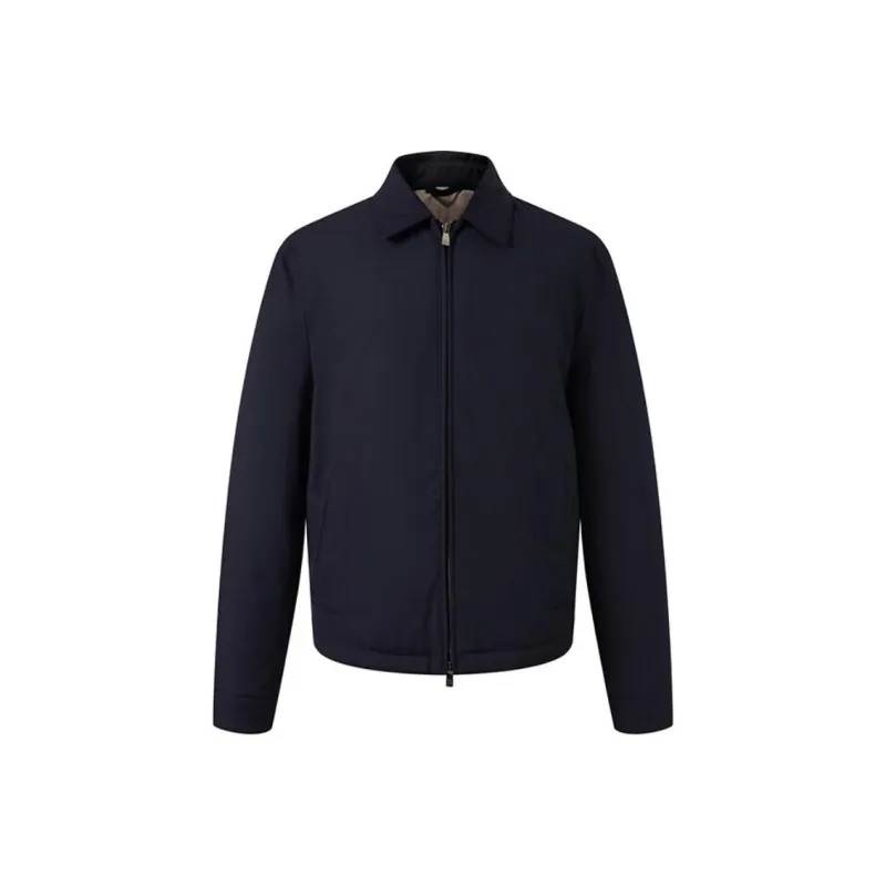 Corneliani Zipped Wool Jacket-0
