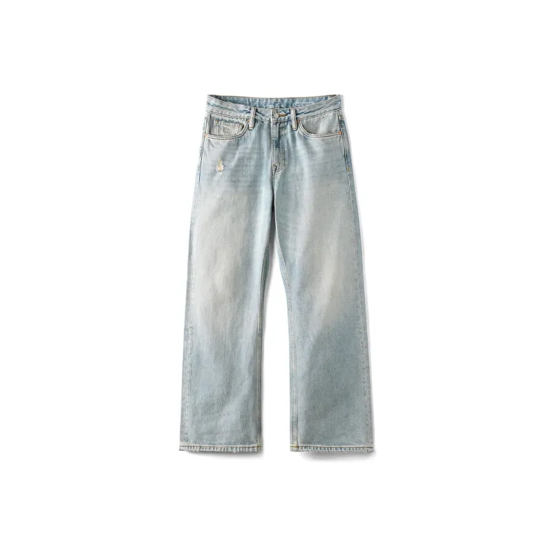 SIMWOOD Jeans Men Washed Light Blue-0
