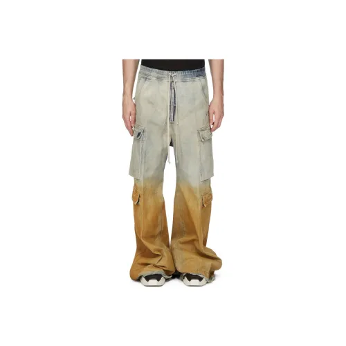 Rick Owens DRKSHDW Denim Double Cargo Jumbo Pants