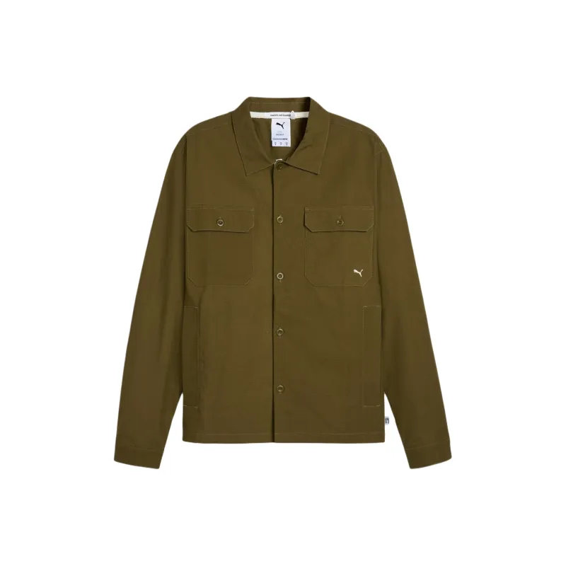 PUMA Chamarra Camisera Mmq Para Hombre-0