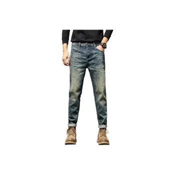 FUERZA Jeans Unisex Yellow Mud Blue