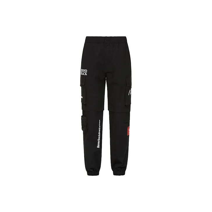EVISU Cargo Pants Casual Pants Men's Black-0