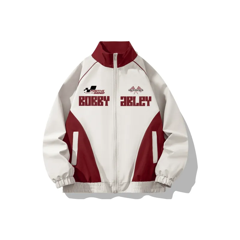 BOBBY ABLEY Jackets Coats Unisex Black Apricot-2