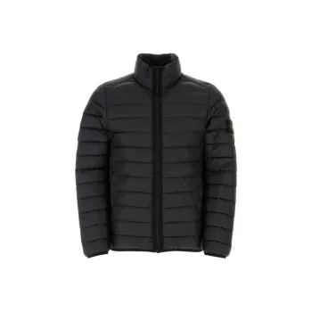 STONE ISLAND Zip Up High Neck Padded Jacket