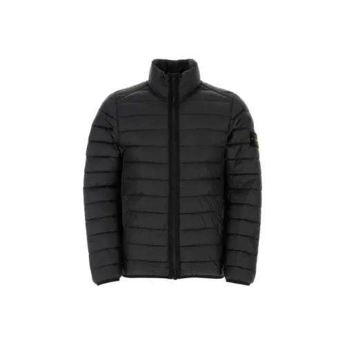 STONE ISLAND Zip Up High Neck Padded Jacket