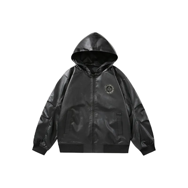 Unite Life HOODS Jackets Coats Unisex Black-0