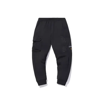 LINING Casual Pants Men New Standard Black