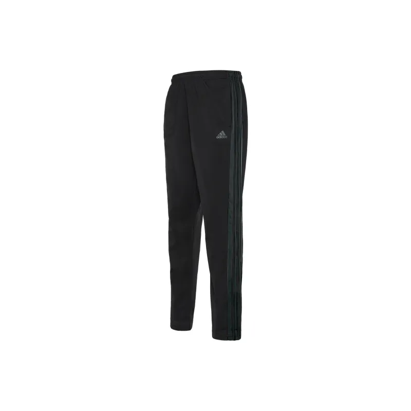 Adidas Knitted Fabric Vintage Sweatpants Men's Black-0