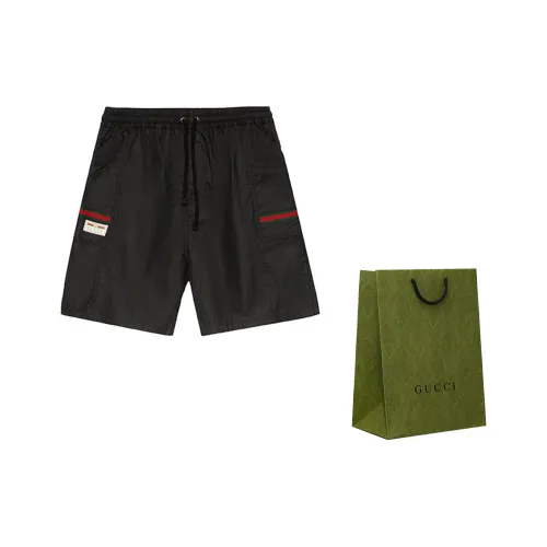 GUCCI Web embellished Knee length Shorts