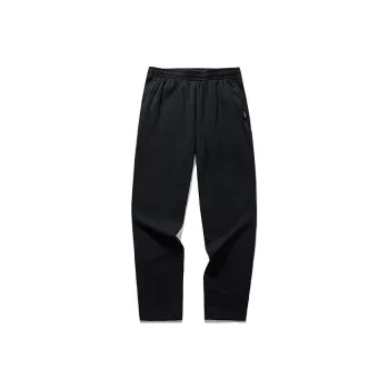 ANTA Basketball Collection Knitted Sweatpants Men Black