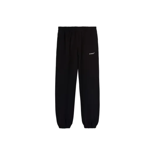 OFF-WHITE SS22 Knitted Sweatpants Men Black