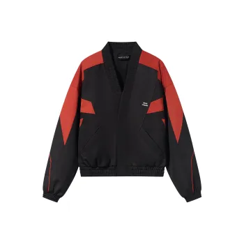 BLIND402 Jackets Unisex Black Red