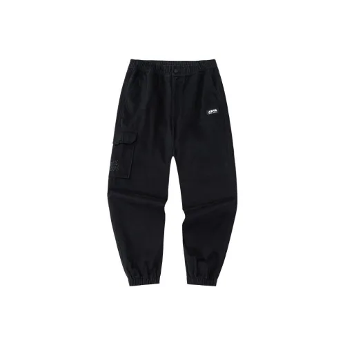 Anta Life Collection Cargo Pants Unisex Basic Black