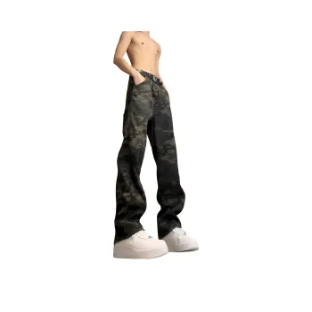DJ.SPIRIT Jeans Unisex Camouflage