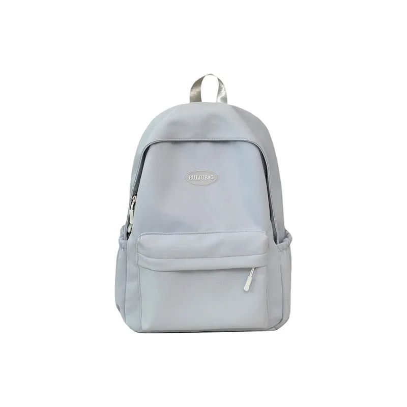 URBAN FOREST Nylon Backpack Unisex Green/Blue/Yellow/Black/White-6