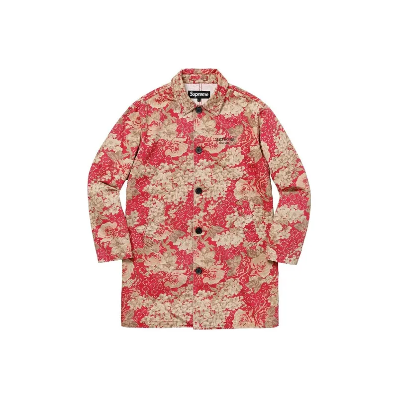 Supreme Washed Work Trench Coat-0