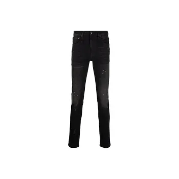 R13 Jeans Men Black