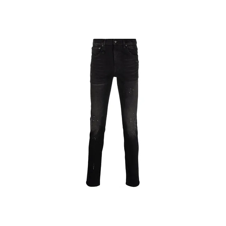 R13 Jeans Men Black-0