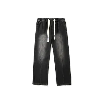 UF9193 American Vintage Gradient Luxury Streetwear Hip Hop Workwear Men's Casual Straight Fit Men's