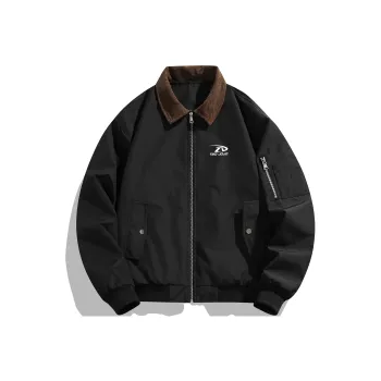 T&D JOJO Jackets Coats Unisex Black