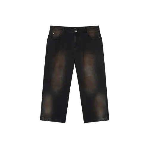 N-MAX Jeans Men Black Washable Denim Black