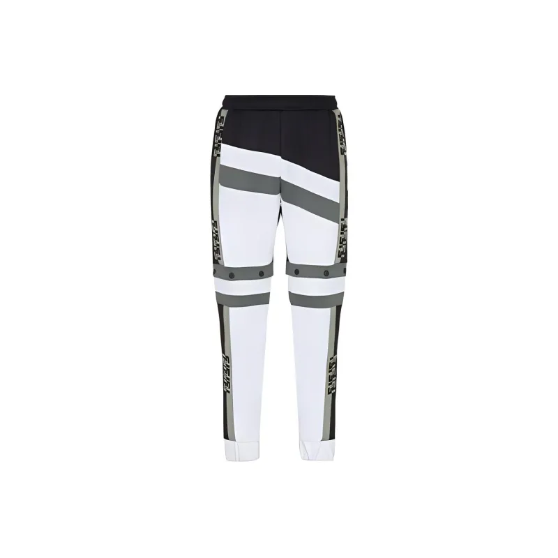 FENDI Knitted Sweatpants Men Multicolor-0